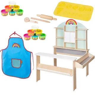 Roba Verkaufsstand, Mehrfarbig, Holzwerkstoff, 81x112x71 cm, unisex, FSC Mix, Spielzeug, Kinderspielzeug, Kaufladen & Zubehör