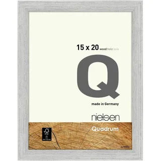 Nielsen Quadrum Holz Silber 15x20 cm 1 St.