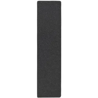 Snapstyle Feinschlingen Velour Läufer Teppich 80 x 200 cm Grau/Schwarz