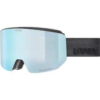 Uvex lace Attract FM Skibrille black matt mirror ice
