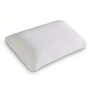 HEFEL Kissen-Bezug für Sport Reisekissen 25x45 cm Weiss Bezug