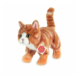 Teddy-Hermann Katze stehend rot getiegert