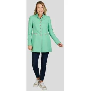White Label Longblazer aus Leinen Mix grün 36