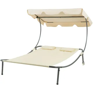 casa.pro Avigliano Doppelliege 200 x 134 x 146 cm Beige