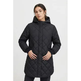 ONLY Steppmantel ONLJULIET QUILTED HOOD ZIP COAT OTW NOOS Kunstfaser schwarz L (40)