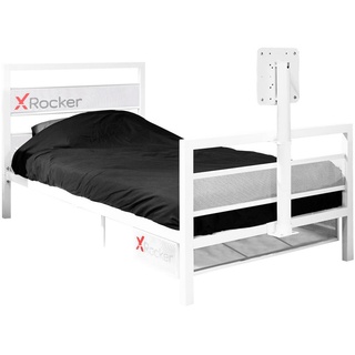 X Rocker Metallbett, Weiß, Metall, 1 Fächer, Höhe ca. 15 cm, 90x190 cm, nicht verstellbar, Schlafzimmer, Betten, Einzelbetten