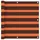90 x 600 cm Orange/Braun Oxford-Gewebe