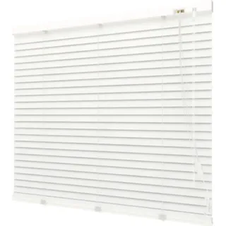 SOLUNA DIM-OUT Alu-Jalousie weiß 110x240 cm, mit 20% mehr Lamellen zur besseren Verdunkelung - Weiß