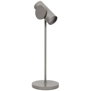 blomus LED Tischleuchte -STAGE- LED-Tischleuchte: Funktionales & modernes Design, Dimmbar, LED fest integriert, Warmweiß, Designer, LED, Dimmbar, 3 Helligkeitsstufen, 2700K, 5 Watt, 115 Lumen, IP20 grau