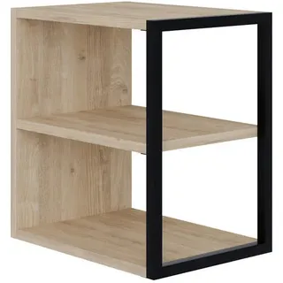 Livetastic Beistelltisch Echo ca. 42x45x30 cm Eiche,