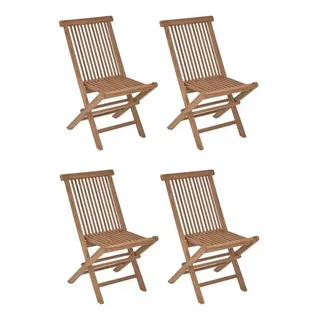 Outdoor Klappstuhl braun