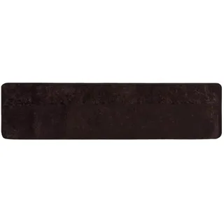 vidaXL Teppichläufer MARSA Anthrazit 400 x 80 cm Polyester und PVC