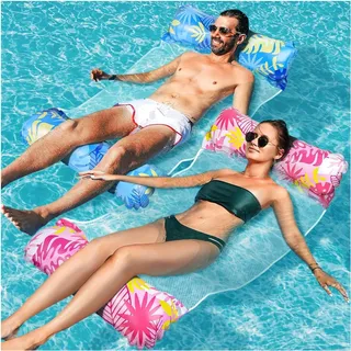 Luftmatratze Pool, Wasserspielzeug, Wasserhängematte, 135x70cm, Erwachsene, 4...