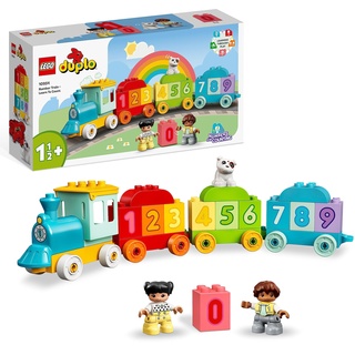 LEGO DUPLO Zahlenzug - Zählen Lernen, Zug Spielzeug, Lernspielzeug für Kinder ab 1, 5 Jahren, Baby Spielzeug für Mädchen und Jungen 10954