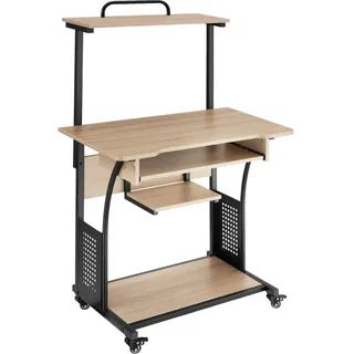Tectake Schreibtisch Fife Eiche