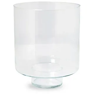 Storefactory Scandinavia Dekovase Vase HAMNBY L klar, Ø 24x29cm weiß