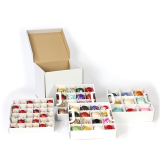 Seefalke Weihnachtskugeln in unserer Weihnachtskugelsortierbox sicher verstauen - Variante Mix-Box