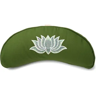 yogabox Yogakissen Halbmond Basic Lotus Stick multicolor - olivgrün 40 x 17 12,0 cm 1 St