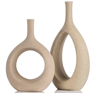 Vase Beige Deko,Vase Gelb,Frühlingsdeko Wohnzimmer,Beige Vase Donut,Vase Groß Home Deko,Donut Vase Beige,Vase Beige Groß,Bodenvase Beige,Deko Gelb Vase Zitrone,Große Vasen Boden,Deko Beige Aesthetic