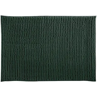 MSV Chenille 50 x 80 cm dunkelgrün