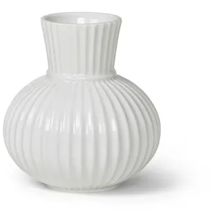 Lyngby Porcelæn - Lyngby Tura Vase, H 14,5 cm, weiß