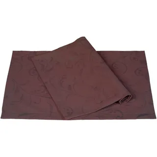 Pichler Tischset, Bordeaux, Textil, rechteckig, 35x50 cm, bügelfrei, Wohntextilien, Tischwäsche, Tischsets