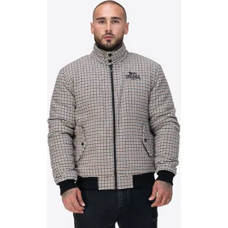 Lonsdale Classic Check Beige/Schwarz 3XL
