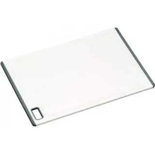 KESPER Schneidebrett Kunststoff 1-tlg. 36 x 25 x 0,9 cm Weiß/Grau