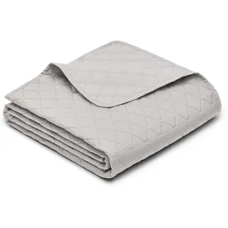 Blumtal Tagesdecke 220 x 240 cm Grau