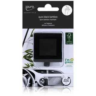 IPURO Raumduft Essentials by Ipuro Car Line Autoduft black bamboo - Herb-frisch (1er