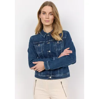 Soyaconcept Jeansblazer »SC-KIMBERLY 3«, taillierte Form soyaconcept 2494 DARK BLUE denim), XS