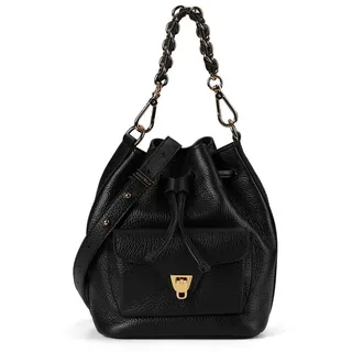 Coccinelle Beat Schultertasche Leder Black