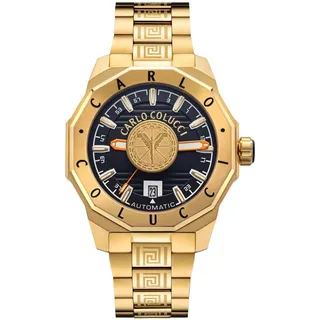 Carlo Colucci Automatikuhr Automatikuhr 100% Edelstahl gold onesize