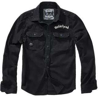Brandit Textil Motörhead Vintage Langarmhemd Black 7XL