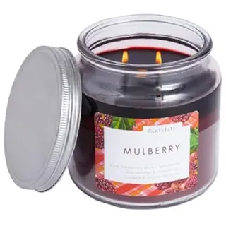 PartyLite Duftkerze mit 2 Dochten, Brombeere, 10 x 10 cm, Fruchtig, Kerze