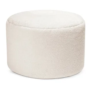 Sitting Point Sitzsack DotCom Woolly Stoff Weiß
