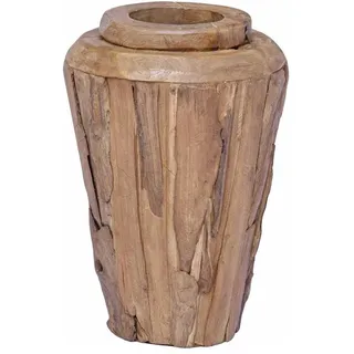 vidaXL Dekovase Braun 60 cm