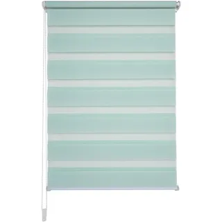 LIEDECO Doppelrollo Klemmfix-Duo-Rollo 45 x 160 cm grün