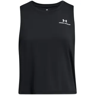 Under Armour Rush Energy Crop Tank Damen Tanktop Schwarz XXL