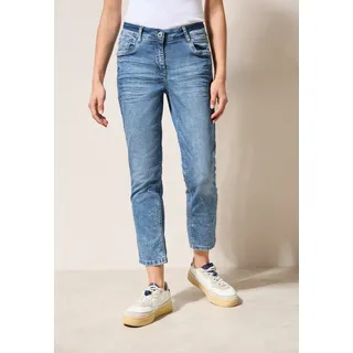 Cecil 7/8 Jeans im Casual Fit - Blau