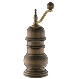 Zassenhaus Pfeffermühle SPEYER , Mahlgrad einstellbar fein bis grob , Zassenhaus Keramikmahlwerk Made in Germany , Ideal für größere Mengen , Bereits vorbefüllt, Braun