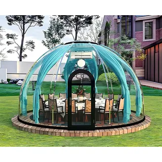 JVmoebel Pavillon Robuster Gartenpavillon aus Polycarbonat für den Außenbereich, Made in Europa