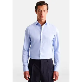 seidensticker Businesshemd Schwarze Rose X-Slim 1/1 Kentkragen blau M (39)