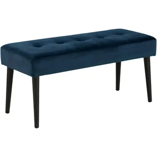 Actona Sitzbank Gisela Blau 95 x 45 x 38 cm