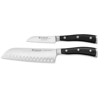 Wüsthof Classic Ikon Messerset 2-tlg. Schwarz
