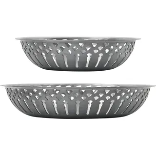Nicolas Vahe Brotkorb Metall Silber