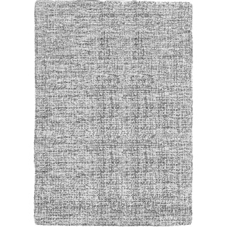 Teppich Hansi aus Baumwolle Grau, 140x200 cm