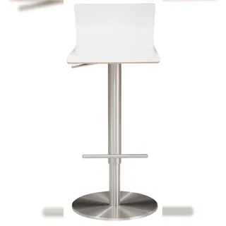 Mayer Sitzmöbel Barhocker 1225 04 818 drehbar höhenverstellbar 1 St. Weiß