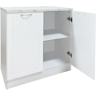 Hti-Living Unterschrank Jenna Country 80 x 50 x 83 cm Weiß