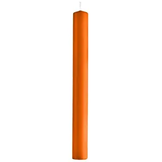 Stabkerzen 25 x 3 cm 12 St. Orange
